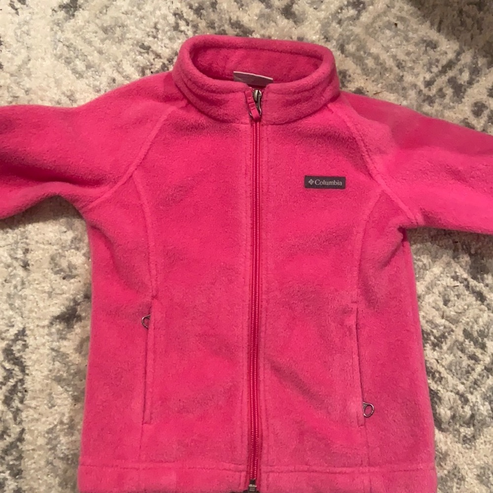 Like new girls Columbia zip up jacket